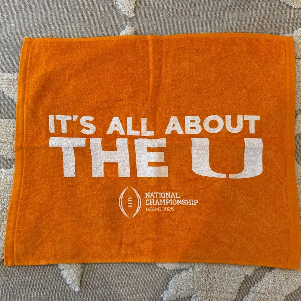 It’s All About The U Orange Rally Towel - National Championship
